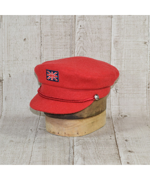 Sapca Model Greek Fisherman Rosu Steag UK