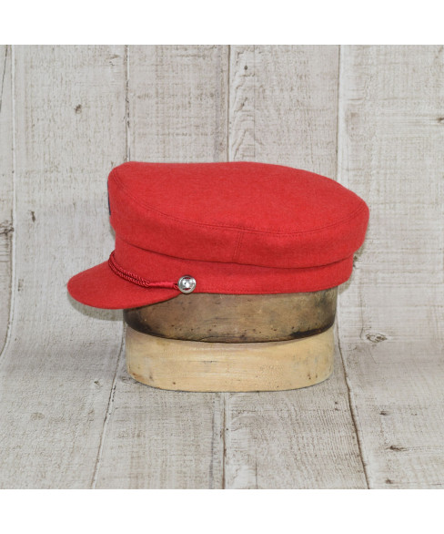 Sapca Model Greek Fisherman Rosu Steag UK