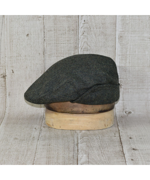 Sapca Model Clasic Cu Lambouri Herringbone Kaki