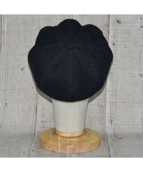 Sapca Model Biker Gri Inchis