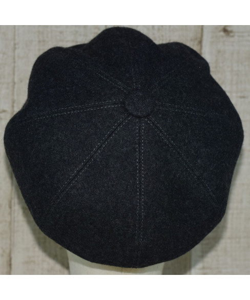 Sapca Model Biker Gri Inchis