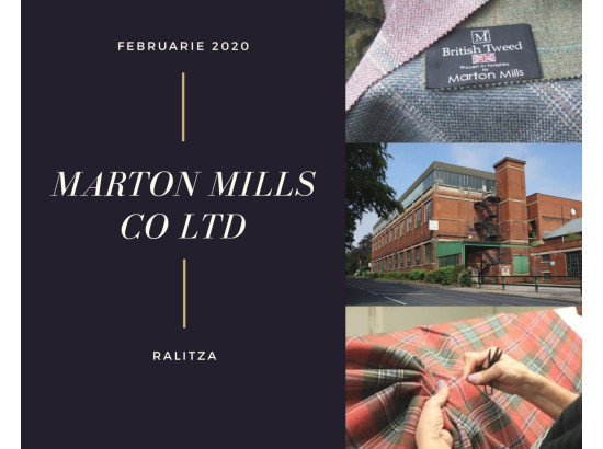 Ralitza - Vizita Fabrica Marton Mills Co Ltd - Marea Britanie