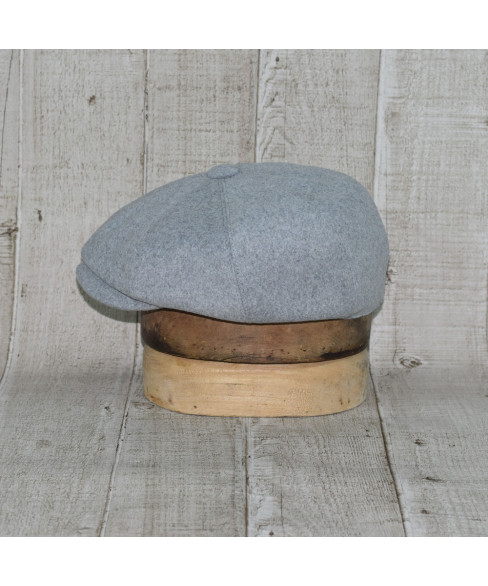 Sapca Model Newsboy Peaky Blinders Gri Deschis