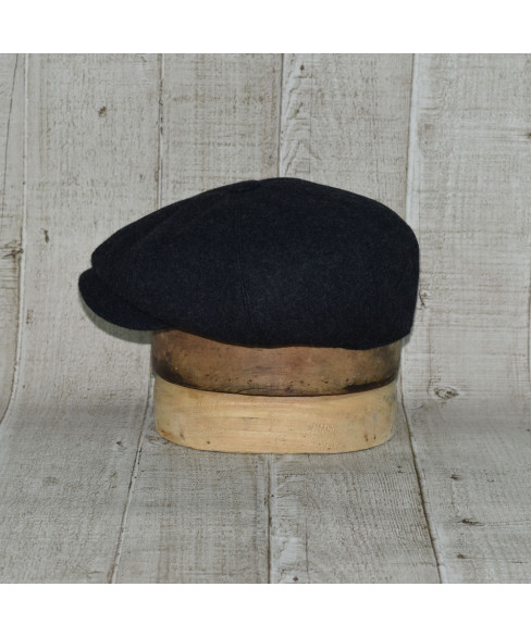 Sapca Model Newsboy Peaky Blinders Gri Inchis